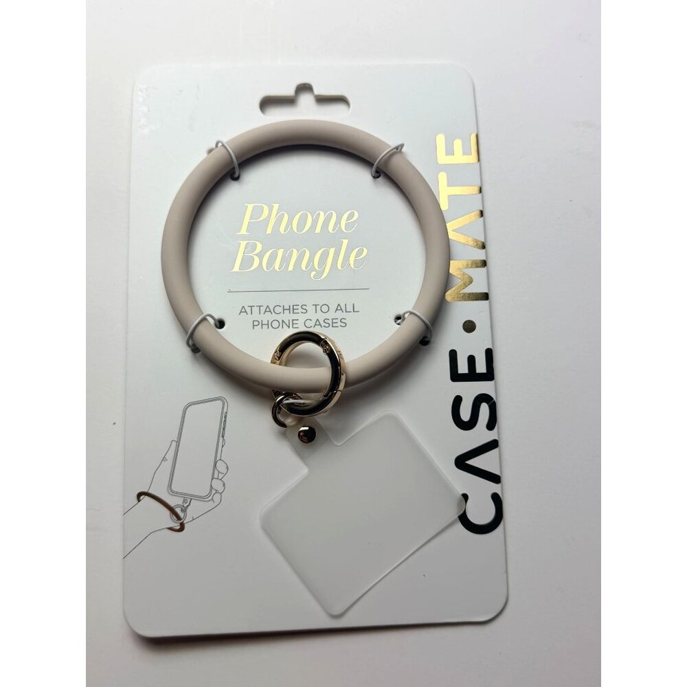 Case Mate Phone Bangle Chic Teal & Silver Ring Design For Cases - Picture 1 of 2